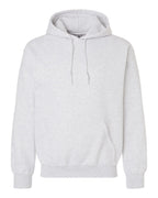 Front View of Ash DryBlend® Hooded Sweatshirt - 12500