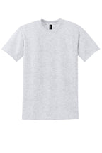 Front View of Ash Gildan DryBlend 50 Cotton/50 Poly T-Shirt. 8000