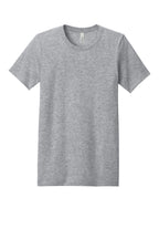 Front View of Athletic Ht BELLA+CANVAS Unisex Heather CVC Short Sleeve Tee. BC3001CVC