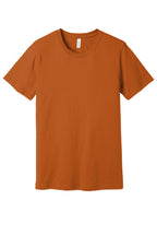 Front View of Autumn BELLA+CANVAS Unisex Jersey Short Sleeve Tee. BC3001