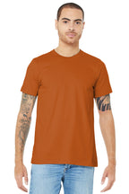 Front View of Autumn BELLA+CANVAS Unisex Jersey Short Sleeve Tee. BC3001