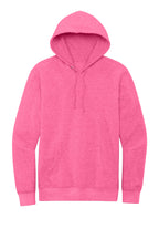 Front View of AwrnsPnkHt District V.I.T. Fleece Hoodie DT6100