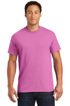 Front View of AZALEA Gildan DryBlend 50 Cotton/50 Poly T-Shirt. 8000