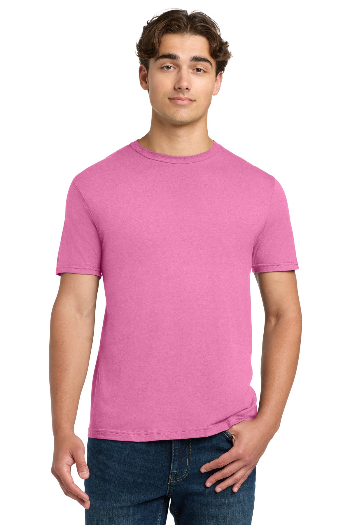 Front View of Azalea Gildan Softstyle T-Shirt. 64000