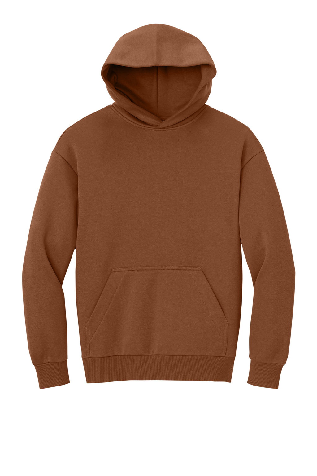 Front View of BakedClay District V.I.T. Heavyweight Fleece Hoodie DT6150