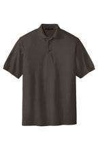 Front View of Bark Port Authority Silk Touch Polo K500