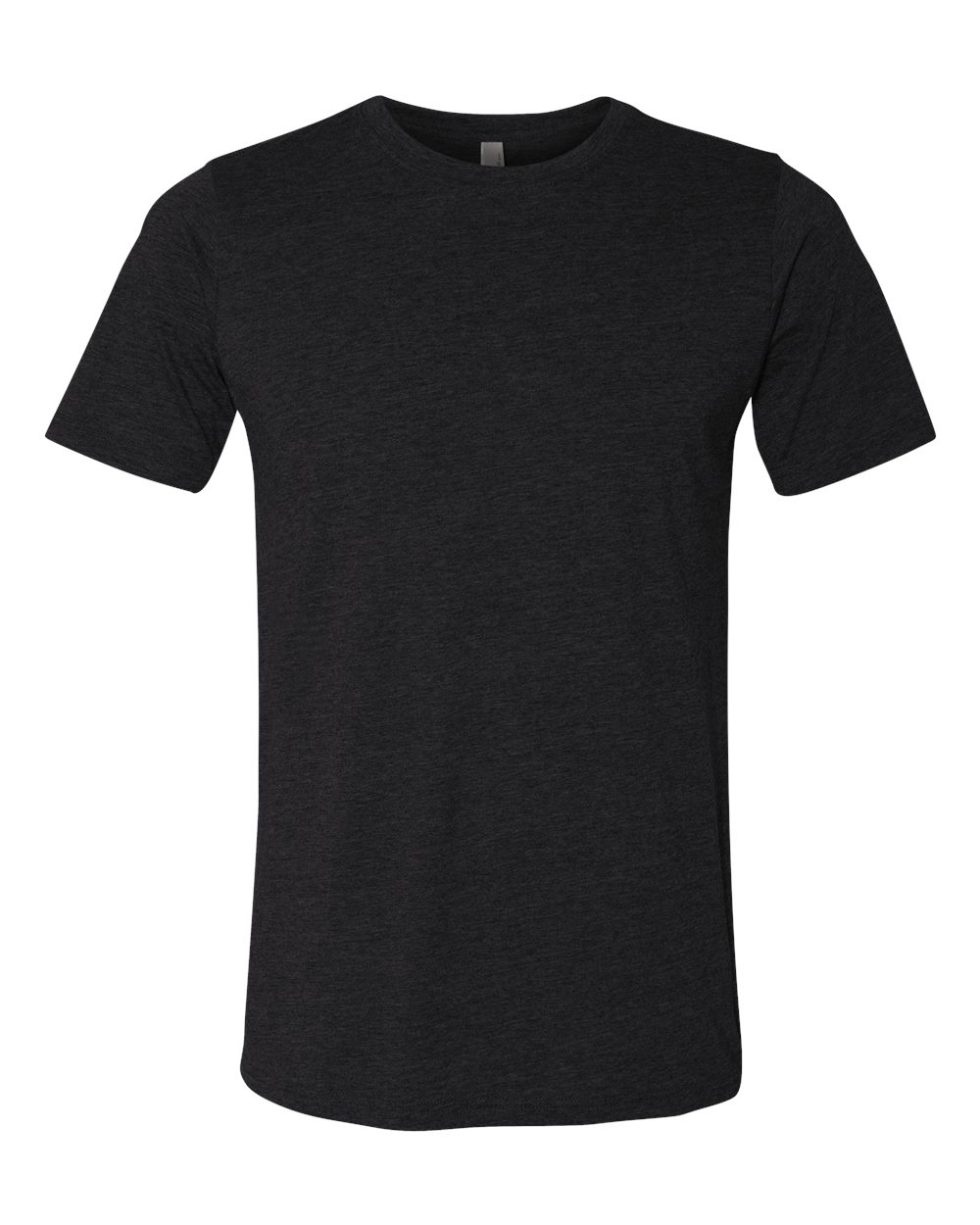 Front View of Black Festival T-Shirt - 6200