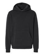 Front View of Black Mainstreet Hooded Sweatshirt - IND420XD