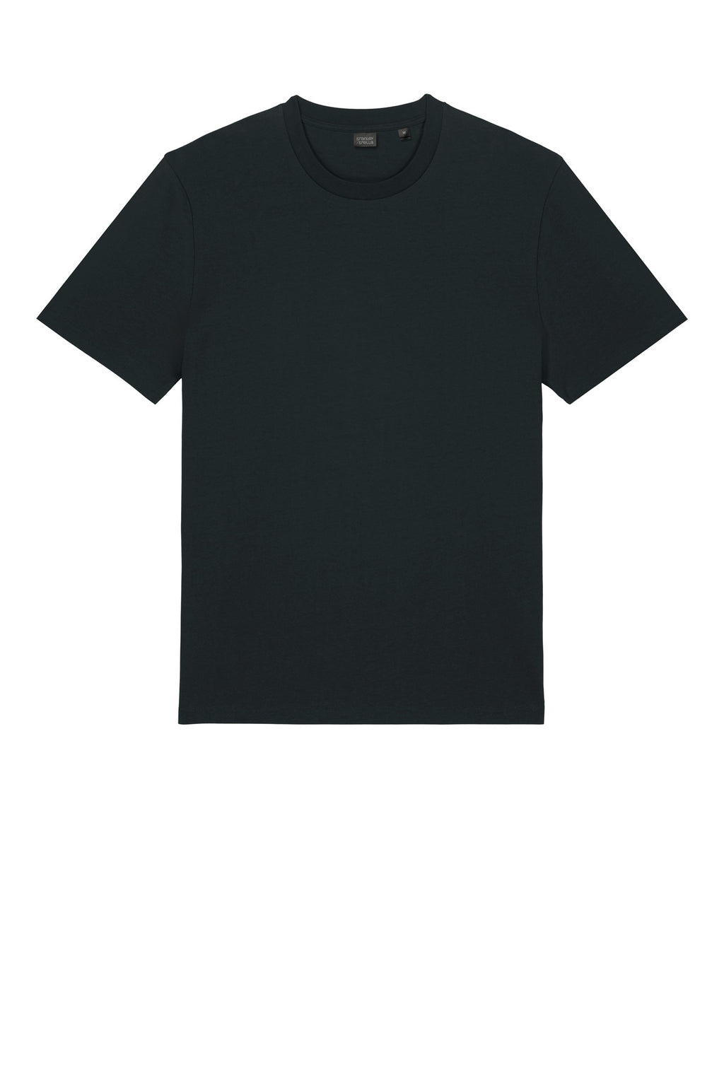 Front View of Black Stanley/Stella Unisex Creator 2.0 Tee SXU001
