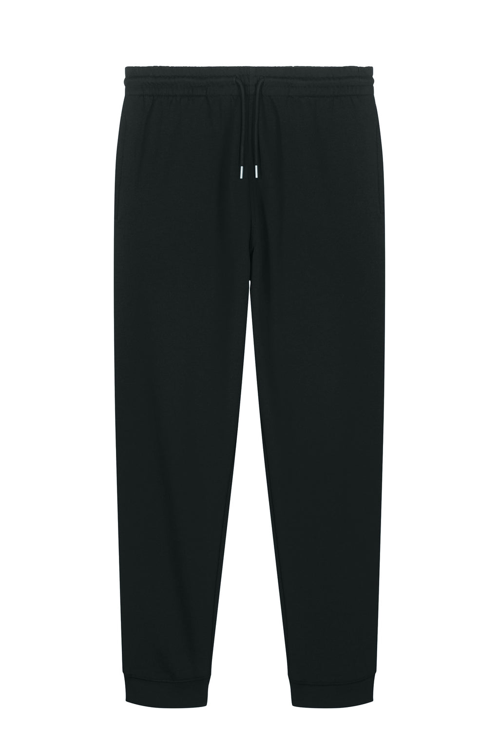 Front View of Black Stanley/Stella Unisex Flyer Jogger SXU006