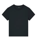Front View of Black Stanley/Stella Women's Stella Muser Tee SXW002
