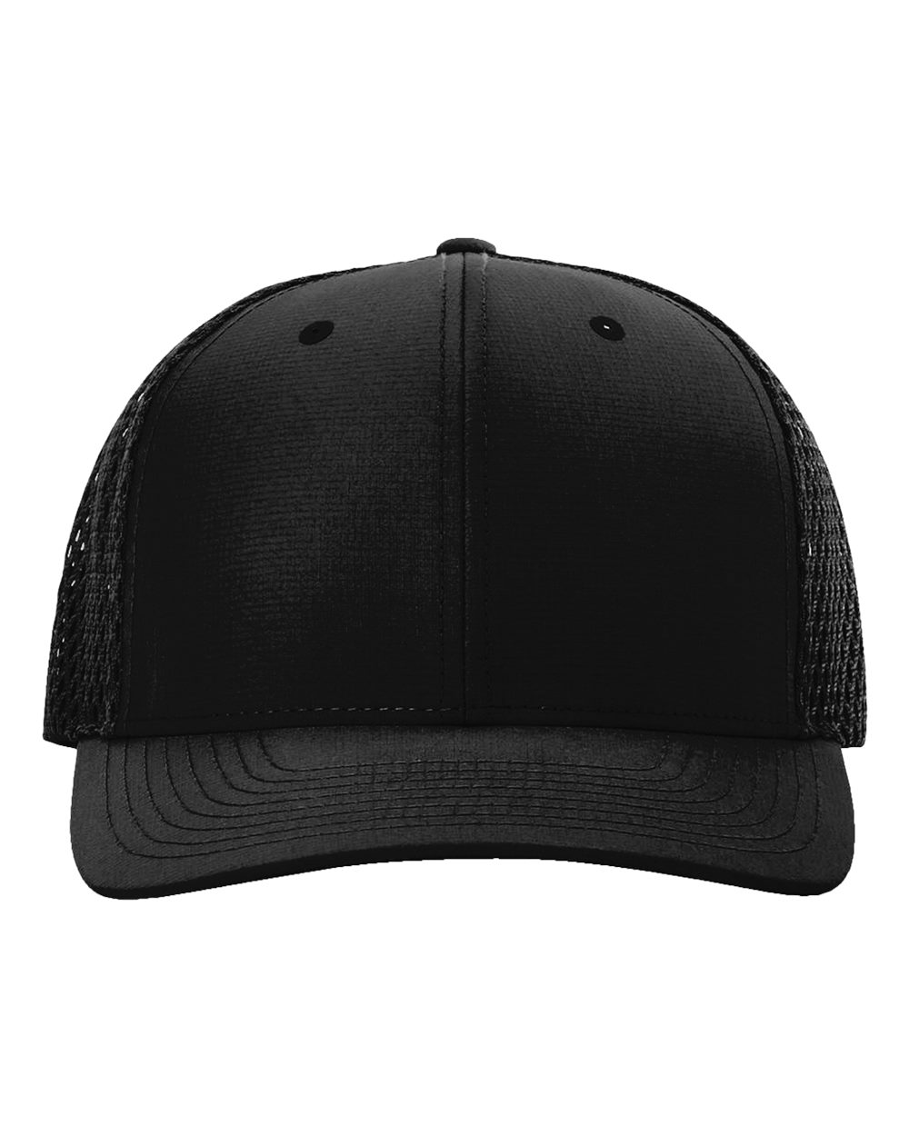 Front View of Black Tilikum Cap - 835