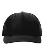 Front View of Black Tilikum Cap - 835