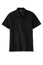 Front View of Blacktop OGIO Code Stretch Polo. OG146