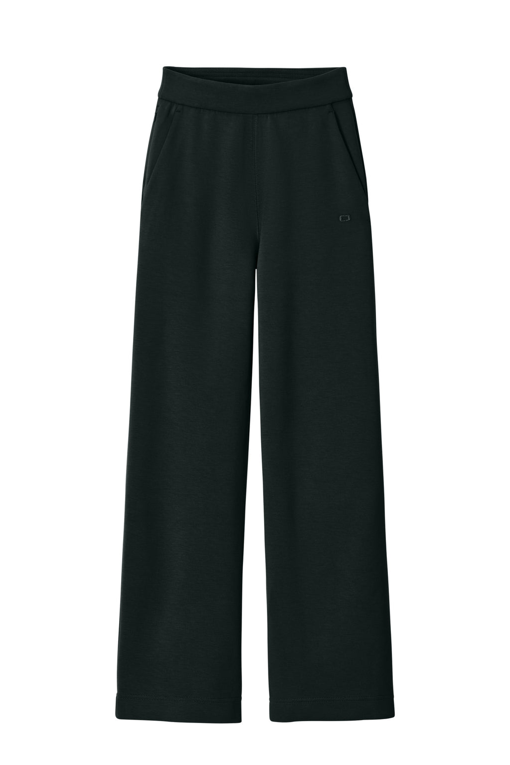 Front View of Blacktop OGIO Women's Transcend Pant LOG864