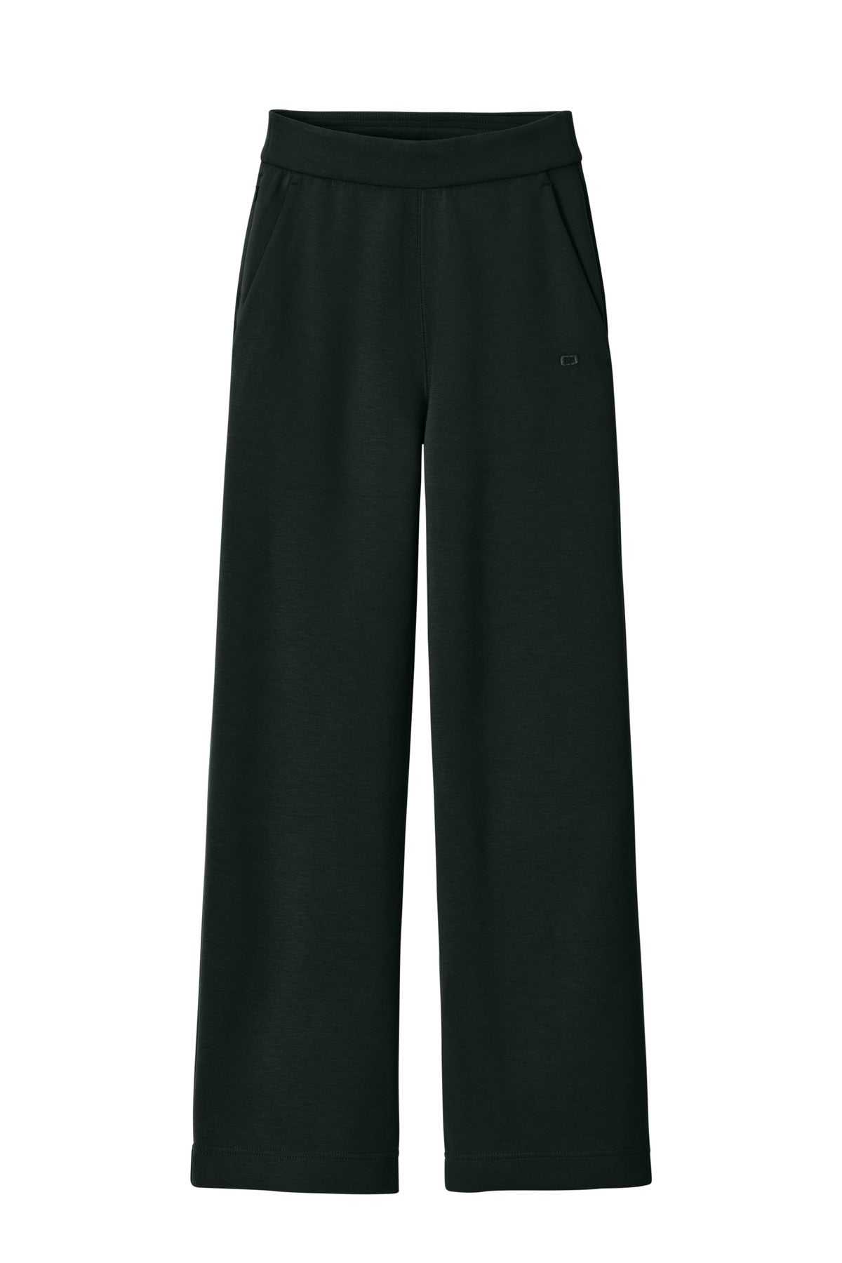 Front View of Blacktop OGIO Women's Transcend Pant LOG864