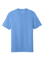Front View of Blue Heather District Re-Tee DT8000