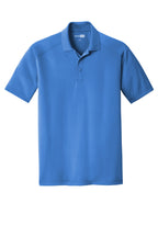 Front View of Blue Lake CornerStone Select Lightweight Snag-Proof Polo. CS418
