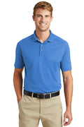 Front View of Blue Lake CornerStone Select Lightweight Snag-Proof Polo. CS418