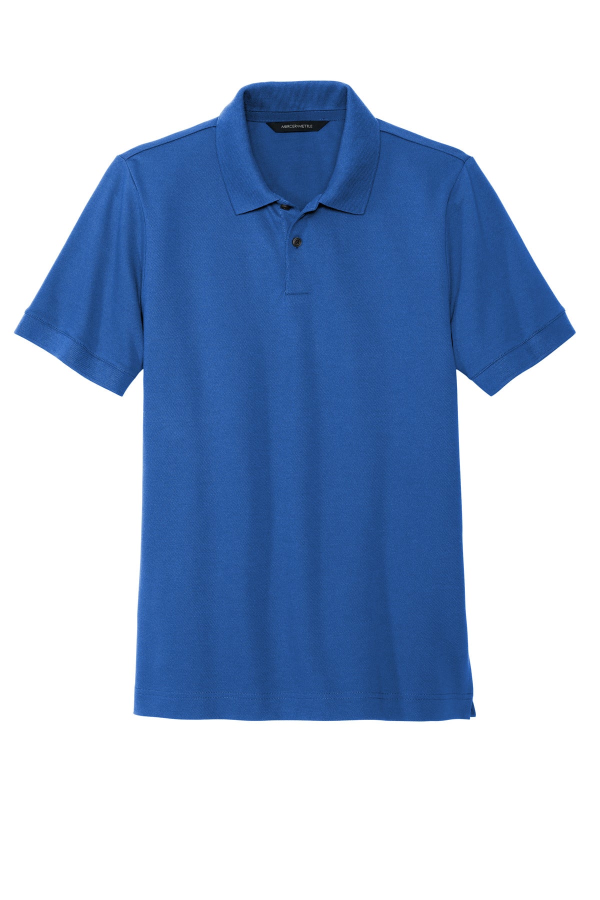 Front View of BlueNote Mercer+Mettle Stretch Heavyweight Pique Polo MM1000