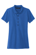 Front View of BlueNote Mercer+Mettle Women's Stretch Heavyweight Pique Polo MM1001
