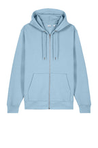 Front View of BlueSoul Stanley/Stella Unisex Cultivator 2.0 Full-Zip Hooded Sweatshirt SXU005