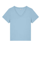 Front View of BlueSoul Stanley/Stella Women's Stella Isla V-Neck Tee SXW032