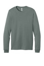 Front View of BlueStorm BELLA+CANVAS Unisex Jersey Long Sleeve Tee. BC3501