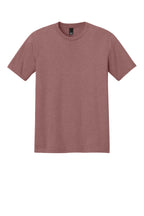 Front View of Blush Frost District Perfect Tri Tee. DM130