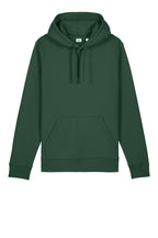 Front View of BottleGrn Stanley/Stella Unisex Drummer 2.0 Hooded Sweatshirt SXU009