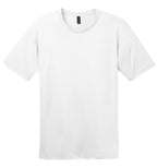Front View of Bright White District Perfect Weight Tee. DT104