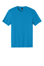 Front View of Brt Turquoise District Perfect Weight Tee. DT104