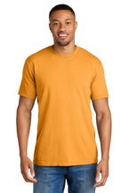 Front View of BrtOrng COMFORT COLORS Heavyweight Ring Spun Tee. 1717