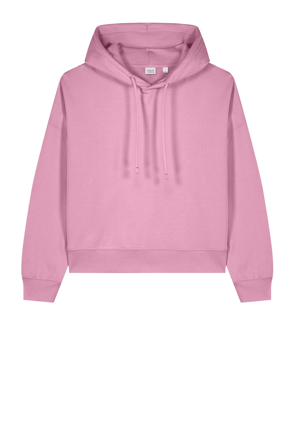 Front View of BubblePink Stanley/Stella Women's Stella Nora Hooded Sweatshirt SXW035
