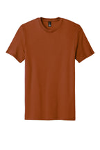 Front View of Burnt Orange District The Concert Tee DT5000