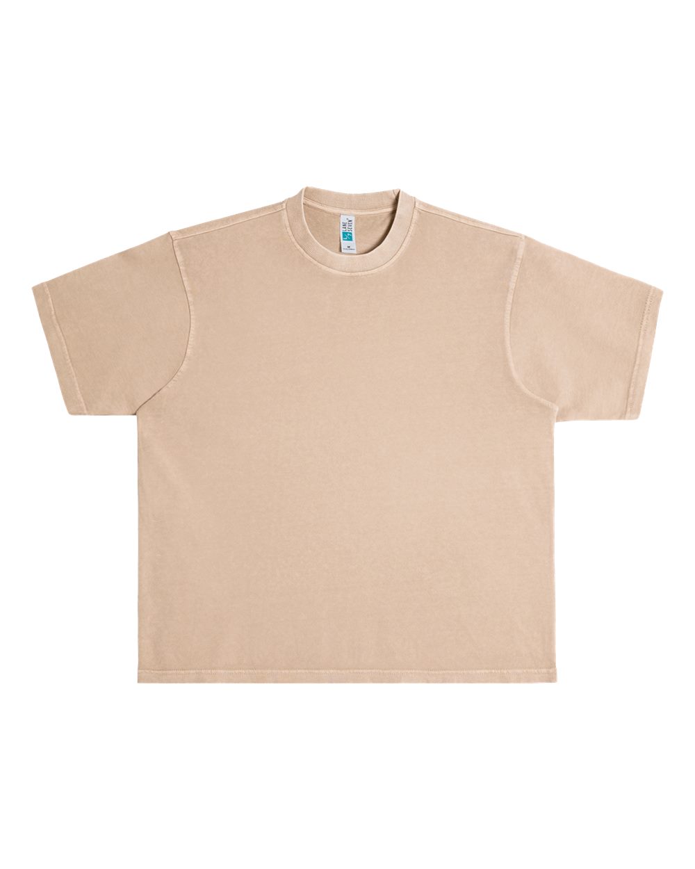 Front View of Burro Urban Heavyweight T-Shirt - LS16005