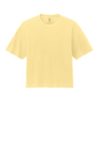 Front View of Butter Comfort Colors Women's Heavyweight Boxy Tee 3023CL