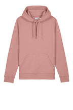 Front View of CanyonPink Stanley/Stella Unisex Drummer 2.0 Hooded Sweatshirt SXU009