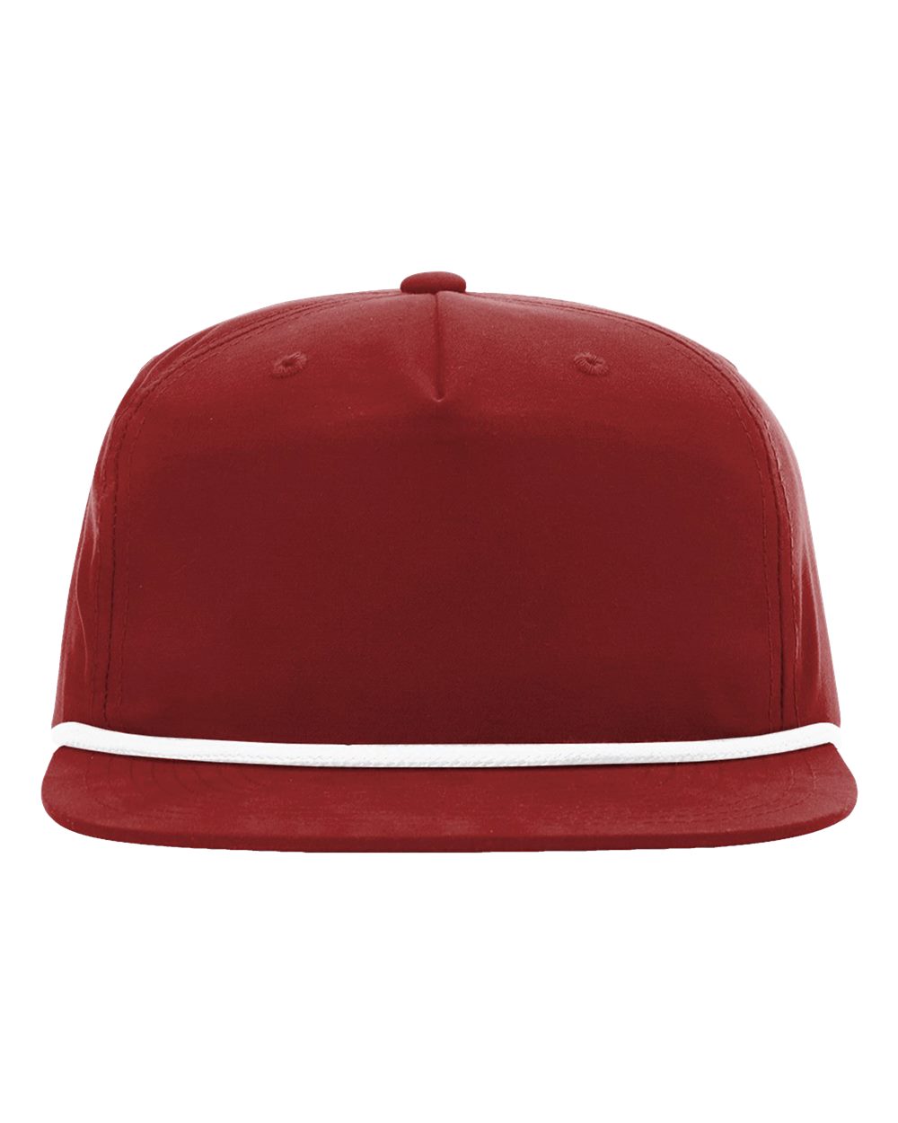 Front View of Cardinal/ White Umpqua Snapback Cap - 256