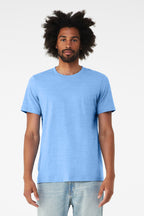 Front View of CarolinaBl BELLA+CANVAS Unisex Jersey Short Sleeve Tee. BC3001