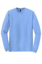Front View of CarolinaBl Gildan - DryBlend 50 Cotton/50 Poly Long Sleeve T-Shirt. 8400