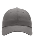 Front View of Charcoal Casual Performance Cap - 225