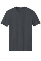 Front View of Charcoal District Perfect Blend CVC Tee. DM108