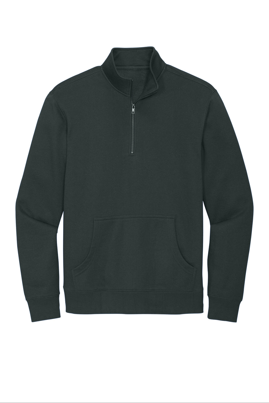 Front View of Charcoal District V.I.T. Fleece 1/4-Zip DT6106