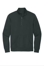 Front View of Charcoal District V.I.T. Fleece 1/4-Zip DT6106