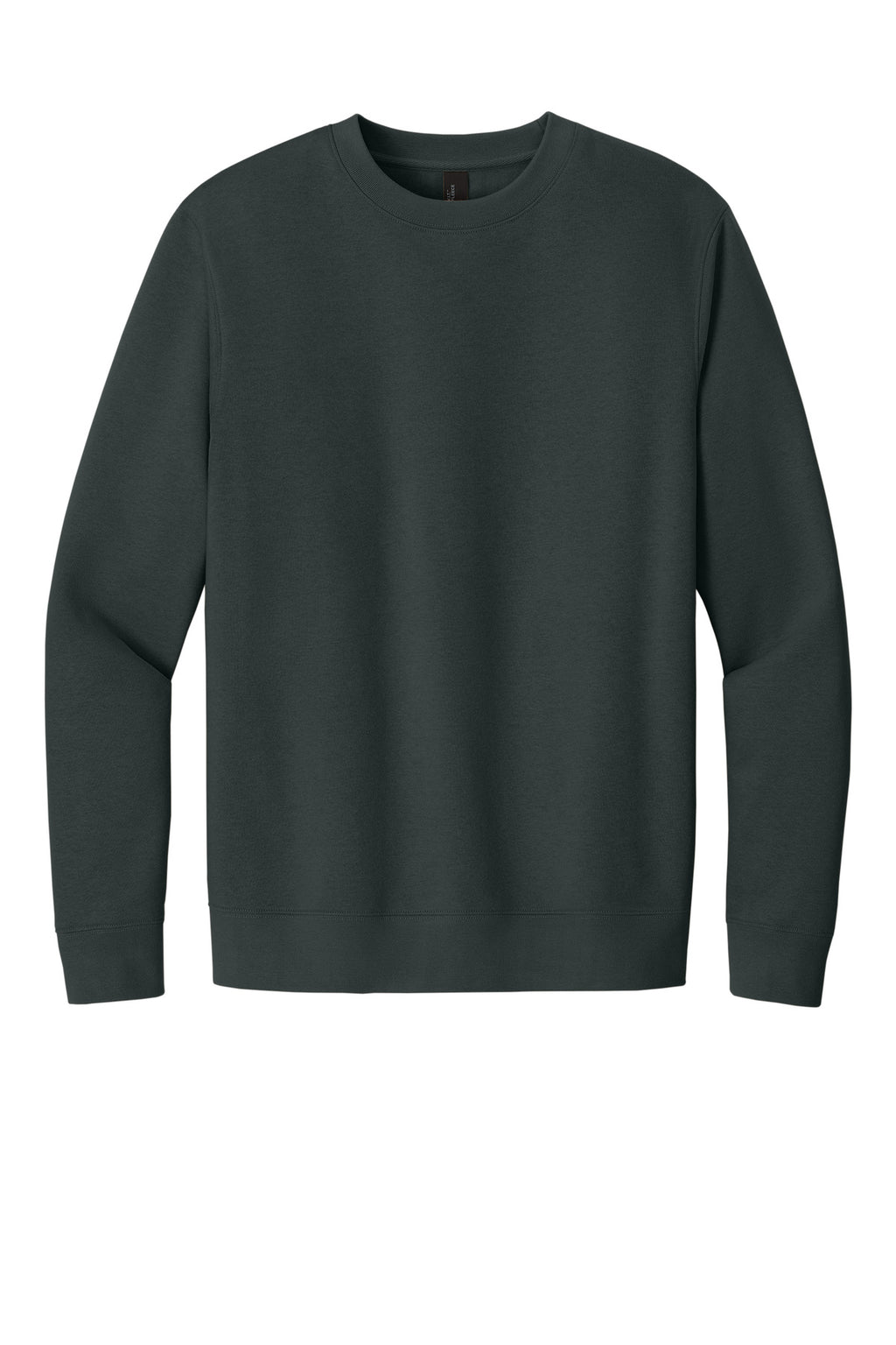 Front View of Charcoal District V.I.T. Fleece Crew DT6104