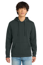 Front View of Charcoal District V.I.T. Fleece Hoodie DT6100