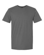 Front View of Charcoal Softstyle® T-Shirt - 64000