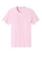 Front View of ChryBlsm Port & Co Easy Cotton Tee PC43