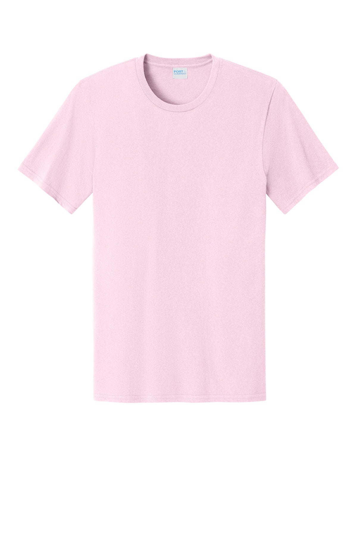 Front View of ChryBlsm Port & Co Easy Cotton Tee PC43